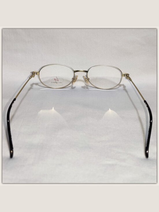 NOS Yohji Yamamoto Eyeglasses Frames 51-6107 Gold Vintage Japan 50-18-138 main image 4